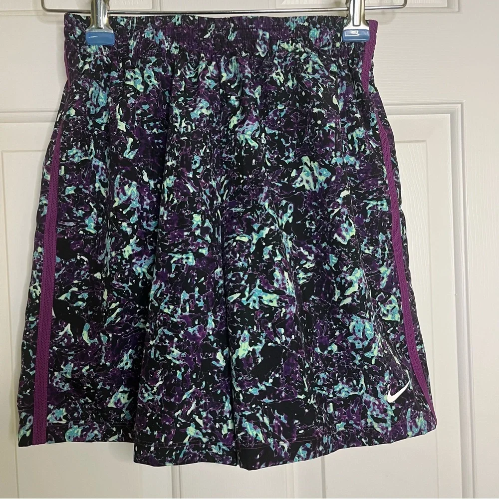 Nike Dri-Fit Shorts Youth Kids Boys Large Multicolor Blue Black Purple